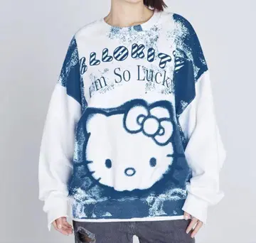 HELLO KITTY x little sunny bite 맨투맨