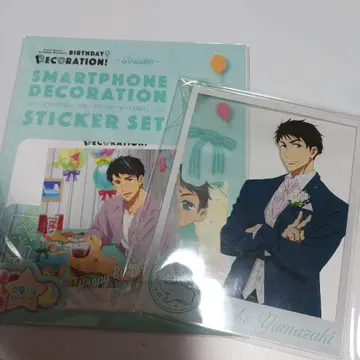 Free! 야마자키 소스케 아크릴 카드 스티커 세트