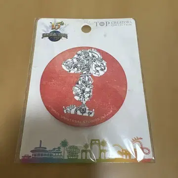 USJ 유니버셜 x 요네즈켄시 콜라보 스누피 캔뱃지