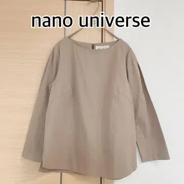nano universe 나노 유니버스 긴팔 블라우스 베이지
