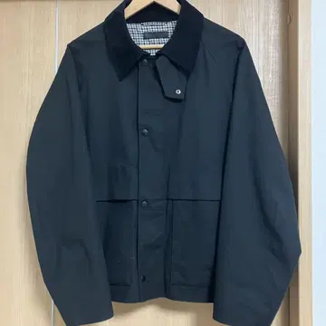UNIQLO 자켓 바버풍 블랙