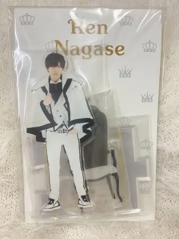 King & Prince 나가세 렌 아크릴 스탠드 스크런치 PVC 키링