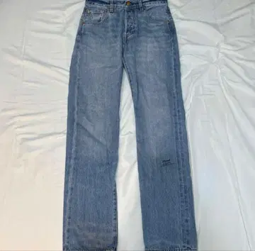 JJJJound 라이트 블루 스트레이트 데님