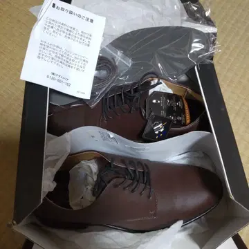 브라운 가죽 비즈니스 슈즈