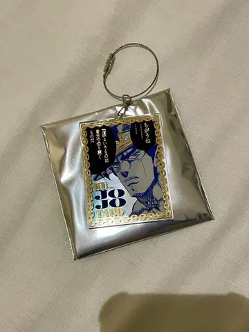 죠죠 월드 THE JOJO WORLD 와이어 키링 쿠죠 죠타로