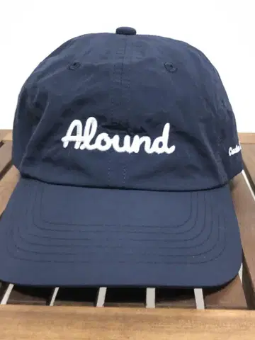 [ 새상품급 ] ALOUND 로고 나일론 캡 네이비