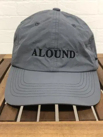 [ 새상품급 ] ALOUND 로고 나일론 캡 그레이