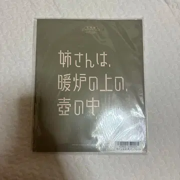 언니는, 벽난로 위의, 항아리 속 팜플렛