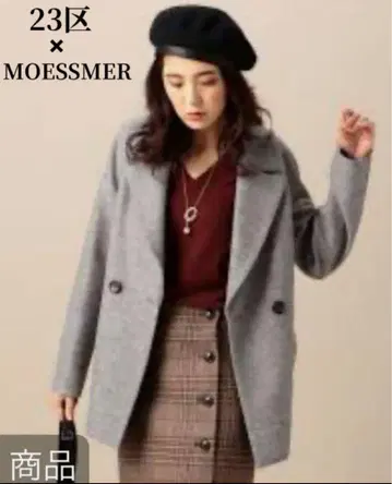 [ 완판템 ] 25주년 기념 23구 x MOESSMER 콜라보 P코트 울
