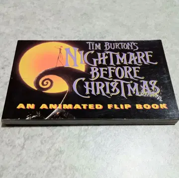 [레어] 나이트메어 비포 크리스마스 애니메이션 파라파라북 초판