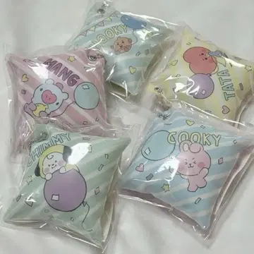 BT21 쿠션형 참 5종