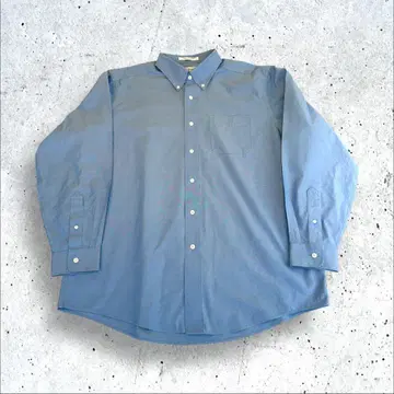 DEADSTOCK 엘엘빈 무지 긴팔 셔츠 남성용 L 사이즈 미사용
