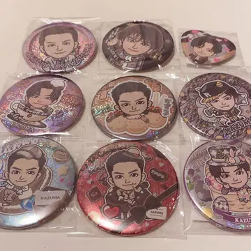 카와무라 카즈마 캔뱃지 세트