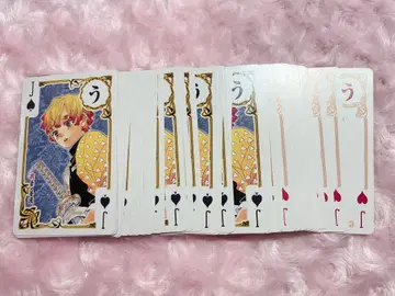 귀멸의 칼날 아가츠마 젠이츠 카드놀이