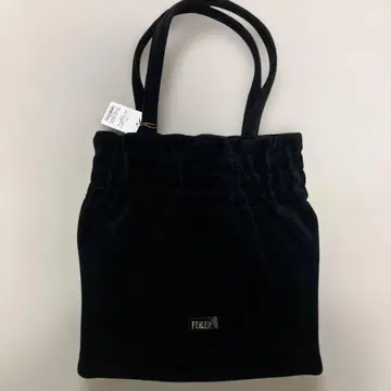 새상품 미사용 페이러 유니 셔링 플랫 백 블랙