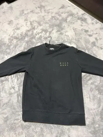 BILLABONG 블랙 맨투맨 S 사이즈