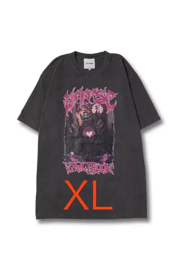 XL 사이즈 vaultroom nqrse DEVIL TEE 티셔츠 나루세