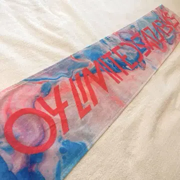 [새상품] 04 Limited Sazabys 최신 머플러 타월 핑크 마블