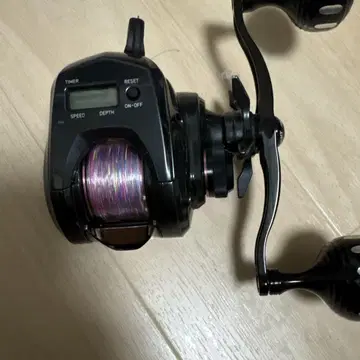 DAIWA 카운터 베이트릴 25 홍아(코우가) RX IC 150P