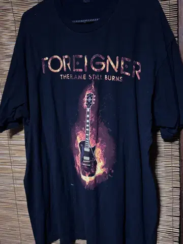 Foreigner 2017년 투어 T셔츠
