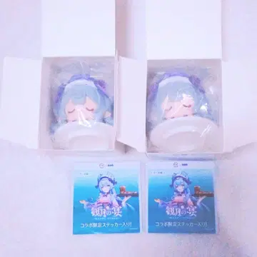 스시로 x 원신 콜라보 캠페인 월견의 연회 미니 피규어 유메미즈키 미즈키