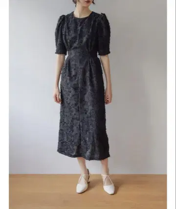 Ayla half sleeve lace dress 결혼식 드레스