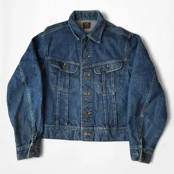 60s 70s Lee 101-J 데님 자켓 42 Regular