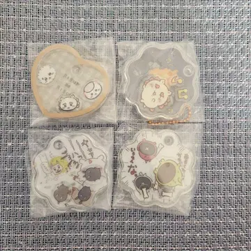 치이카와 (먼작귀) 캐릭터 샤카 참 구미 4개 세트