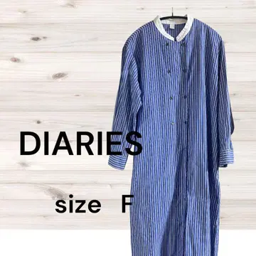 DIARIES 스트라이프 롱 원피스 F 사이즈