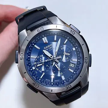 CASIO WAVE CEPTOR 손목시계 WVQ-M410 작동 OK