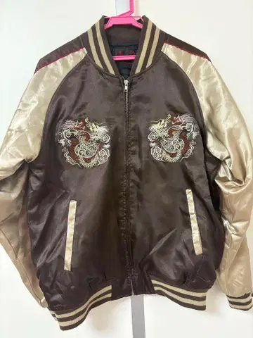 스카잔 구제 의류 남성용 브라운