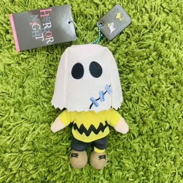 유니버셜 찰리 브라운 마스코트 봉제 인형 키체인