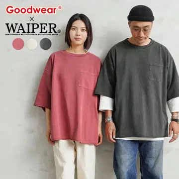 WAIPER x Goodwear 컷오프 PIGMENT DYED
