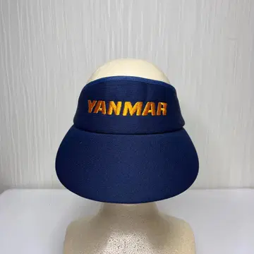 [ YANMAR 얀마 ] 레어 선바이저 농가 농업 작업 모자