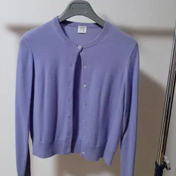 TSE 라벤더 컬러 긴팔 가디건