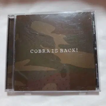 COBRA [ COBRA IS BACK! ] 중고 CD