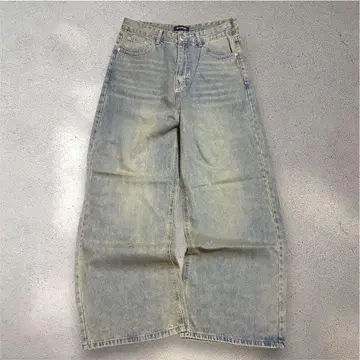 asapmode washed loose baggy jeans
