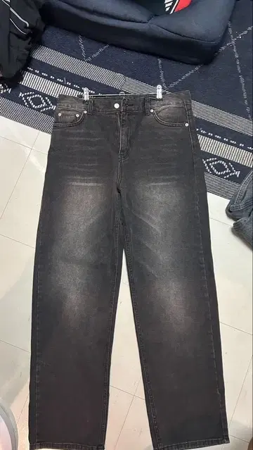 배기 데님 블랙 데님 와이드 데님 한국 데님 데미지 가공