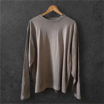 YZY GAP 롱 슬리브 T셔츠 XL 그레이