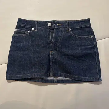 apc 데님 미니 스커트 S 사이즈