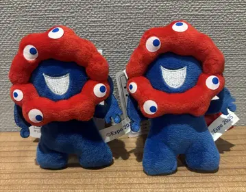 간사이 만박 미야쿠미야쿠 쁘띠 마스코트 키체인 2개 세트