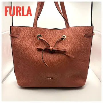 FURLA 훌라 토트백 핸드백 2way 가죽 리본