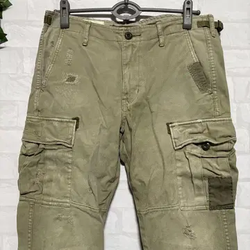 [ 레어 ] DENIM&SUPPLY 데미지 가공 카고 팬츠 W29 L32