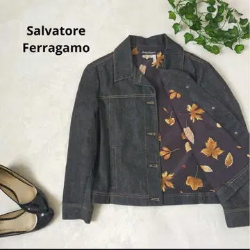 Salvatore Ferragamo 페라가모 데님 자켓 G