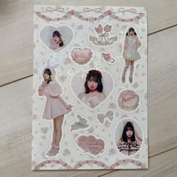 사쿠라바 하루카 씰 스티커 LARME