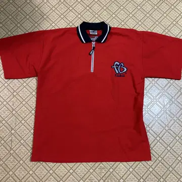 FUBU 레드 피케 셔츠 L 사이즈