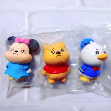 [ 익명 거래 ] 울지 않는 몬 3세트 (푸, 미니 마우스, 도널드 덕)
