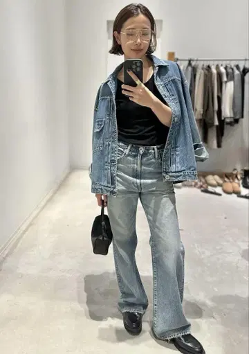 L'Appartement UPPER HIGHTS 어퍼 하이츠 플레어 데님