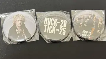 BUCK-TICK 전시회 캔뱃지 세트