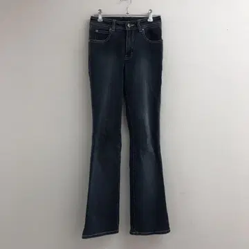세르지오 발렌테 데님 팬츠 블루 계열 슬림 레그 부츠컷 25인치